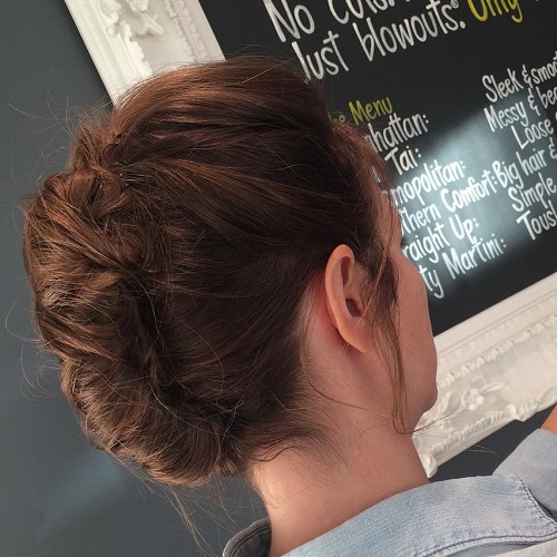 Casual Updo For Long Hair