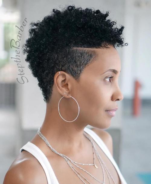 Natural Tapered Pixie