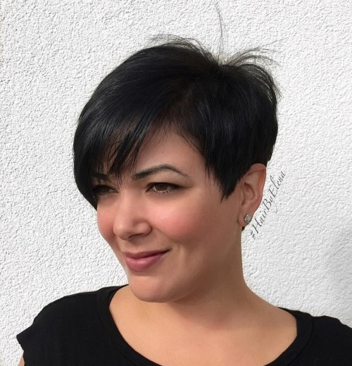Round Face Pixie Cut For Fine Hair