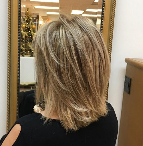 Shoulder-Length Cut With Layers