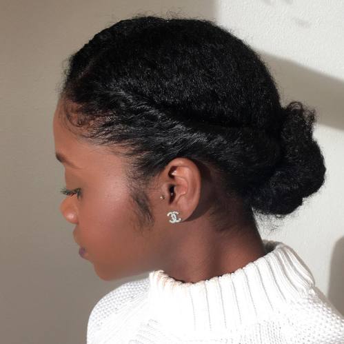 Simple Protective Updo