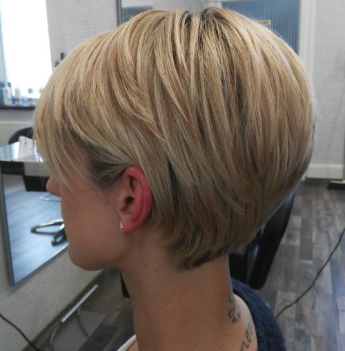 Tapered Pixie For Straight Thick Hair