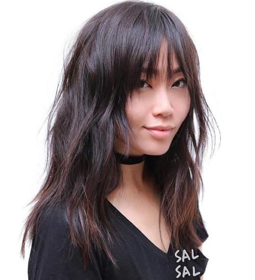 Asian Long Layered Haircut