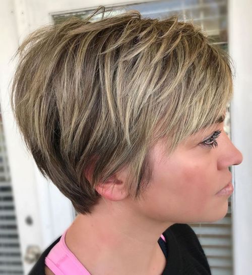 Easy-Care Tapered Pixie Hairstyle