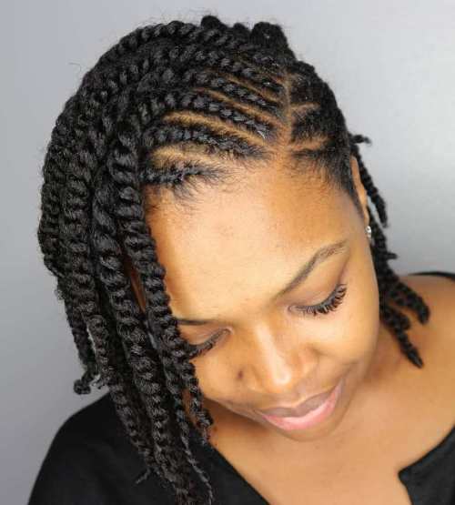 Protective Twisted Bob Style