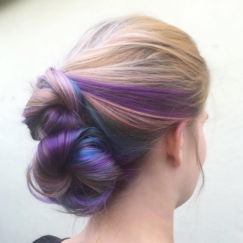 Two Buns Updo