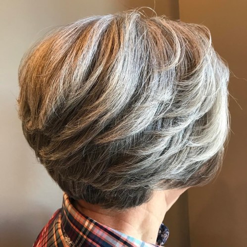 Layered Short Cut For Thick Hair