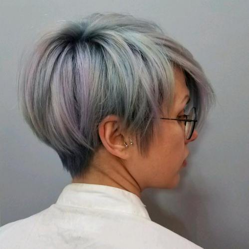Cool Short Cut with Color