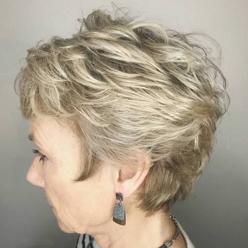 Tousled Pixie For Women With Fine Hair